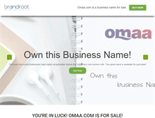 Tablet Screenshot of omaa.com