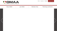 Desktop Screenshot of omaa.on.ca